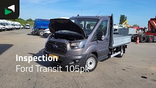 Eladó Ford Transit 105pk Open Laadbak Airco Cruise Euro6 Pritsche Pickup Op platós teherautó < 3.5t - Kép 4 | Autoline HU Ford Transit 105pk Open Laadbak Airco Cruise Euro6 Pritsche Pickup Op platós teherautó < 3.5t | Kép 4 - Autoline