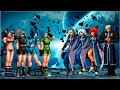KOF MUGEN Leona Heidern Team Vs Another Goenitz Team