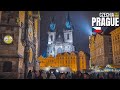 Prague Czechia The Most Beautiful City In Europe 4K HDR Night Walking Tour