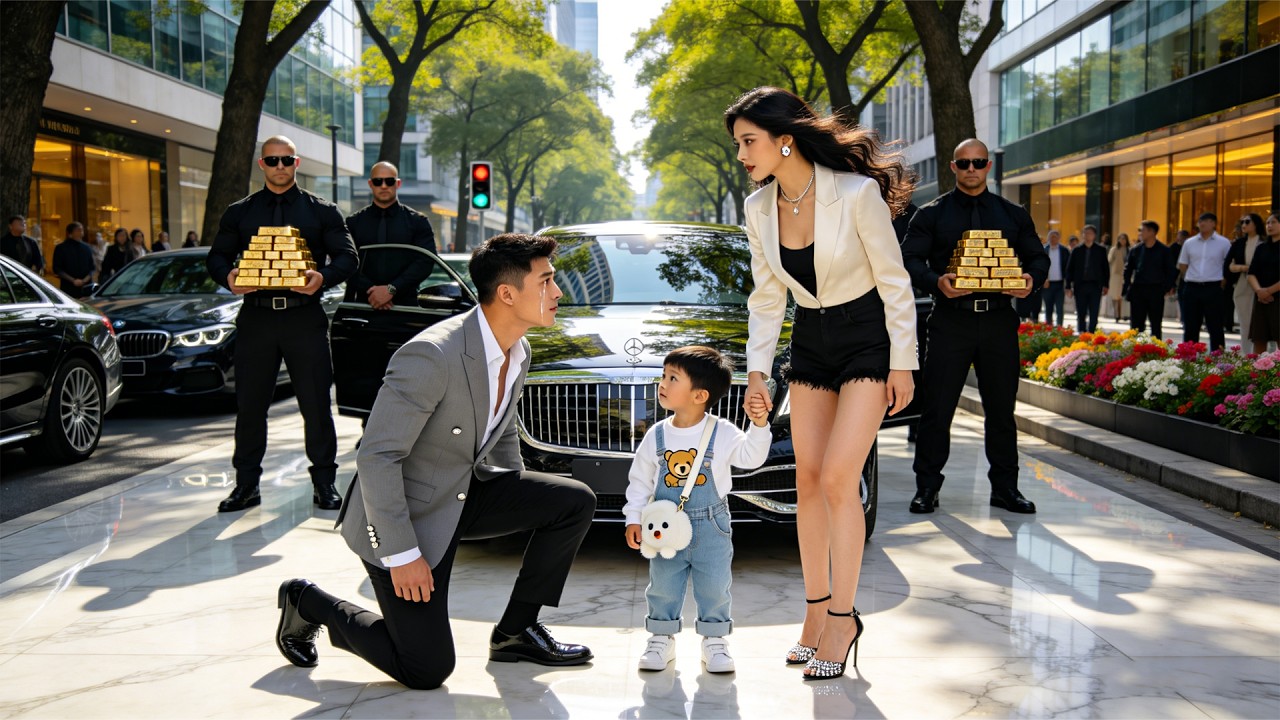 Ele a forçou a abortar por seu amor.Ela simulou sua morte para fugir.Cinco anos depois, se encontram