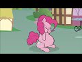 Pinkie Pie Blowing On Her Hoof Inflation