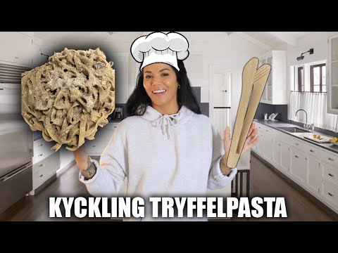 HÄNG MED I KÖKET - LAGAR KYCKLINGTRYFFELPASTA!