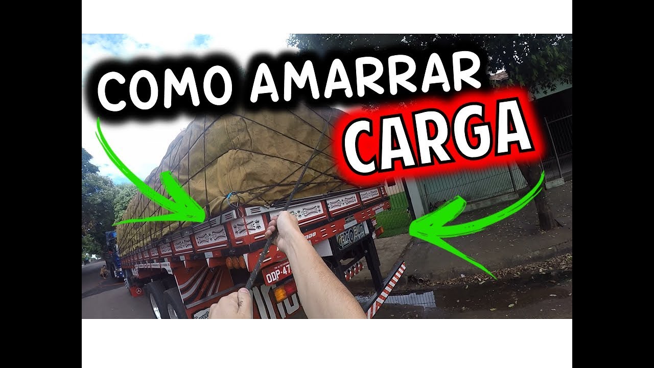 COMO FAZER NÓ PRA AMARRAR CARGA