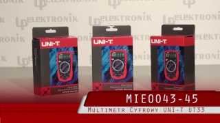 UNI-T UT33B - відео 6