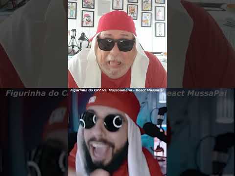 CR7 Vs. Mussoumano Sticker - React MussaPai #cr7 #cristianoronaldo #mussa #stickers