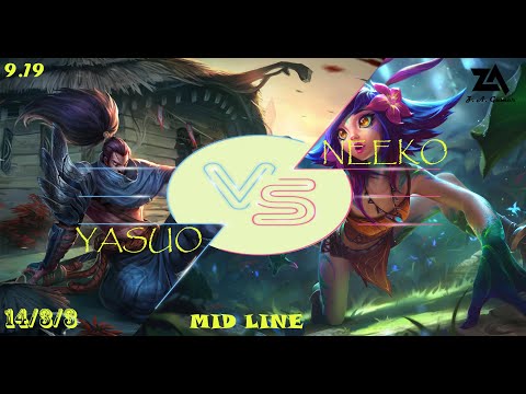 Yasuo MID vs Neeko | KDA 14/3/3 | EUW Server