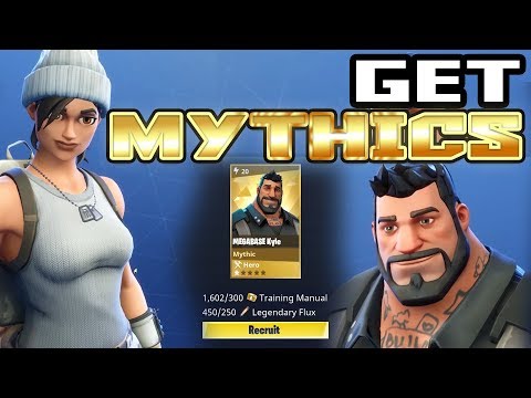 Fortnite - How To Get Mythics From Collection Book - Get the MGR Master Grenadier NOW Video