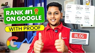 How to Rank on Google First Page | My Article Ranking on Top Page | Get Organic Traffic in 2025
