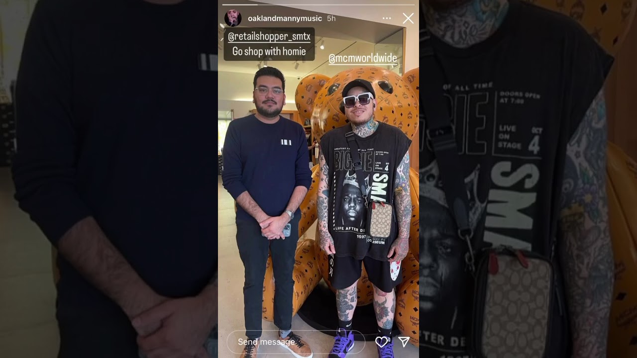 @oaklandmannymusic  checking I’m out Spotify Apple Music 🎶 he blow up soon