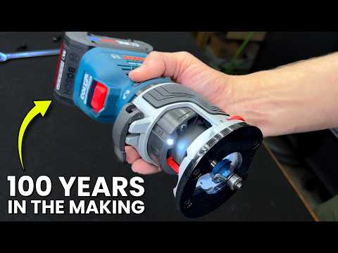 Bosch FINALLY Made an 18v Trim Router (with Next-Level Safety)