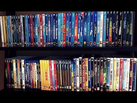 My Complete Disney/Pixar Blu Ray Collection - May 2017 Update