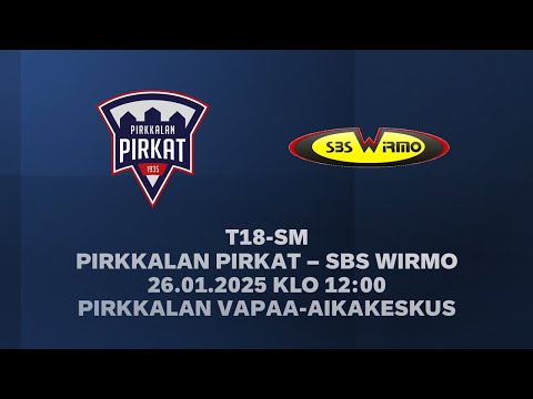 T18 SM-sarja: Pirkat - SBS Wirmo (26.01.2025)