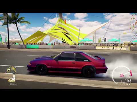Forza Horizon 3 fox body mustang build!!!!