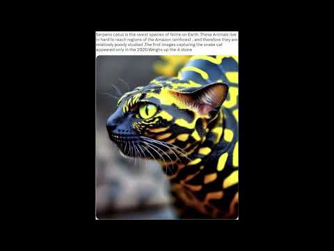 Is Serpens Catus, the 'Amazon Snake Cat' real