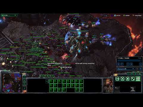 Zerg & Terran Melt Push vs Void Rays