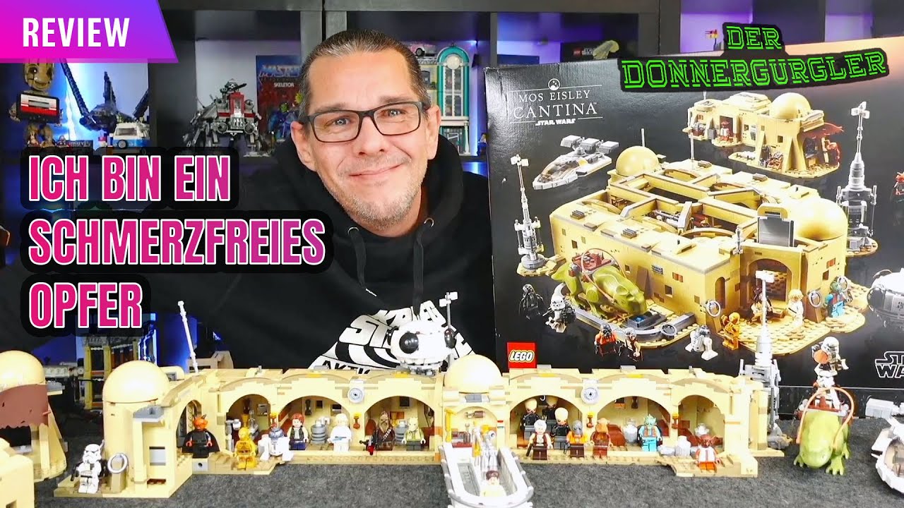 Lego Star Wars Mos Eisley Cantina - Ich bin dieser schmerzlose Star Wars Fan (Lego 75290)