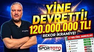 YİNE DEVRETTİ! 😱 120 MİLYON TL İÇİN BU MAÇLARA DİKKAT! Spor Toto 34. Hafta #stex