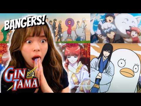 FIRST TIME reacting to ALL Gintama Endings 🔥 (ALL ED REACTION 1-30)