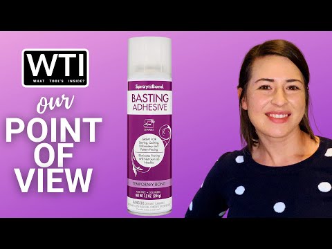 Therm O Web Spray N Bond Adhesive Spray - WTI product video review