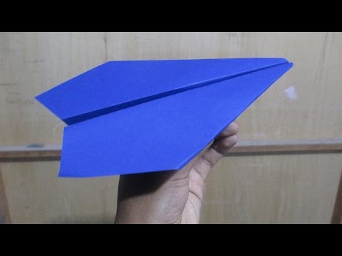 La técnica de hacer un avión de papel ganador