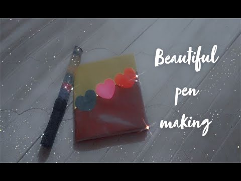 pen decor idea tutorial