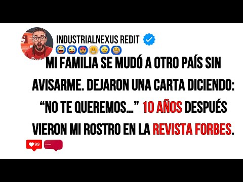 My family moved to another country without telling me. They only left a letter…