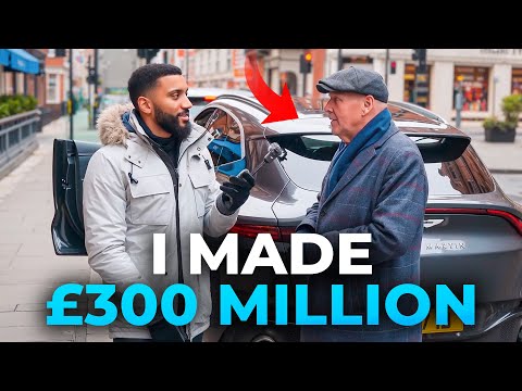 Asking Millionaires How They Got Rich? | Berkley Square, London