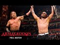 FULL MATCH - Edge vs. Jeff Hardy vs. Triple H: Armageddon 2008 - WWE Title Match: Armageddon 2008