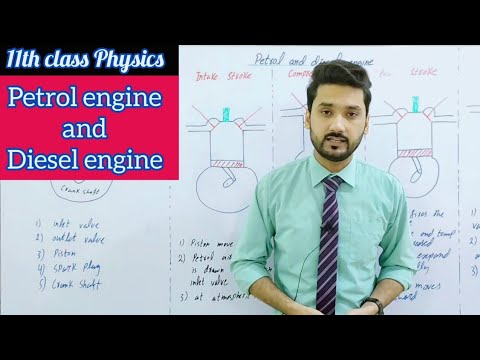 Petrol engine and Diesel engine | class 11 physics| physics ka safar
