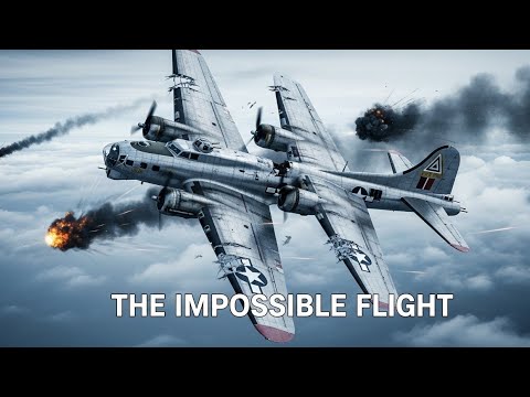 The Impossible Flight: Two B-17s Locked in the Sky — German POWs Watched in Shock