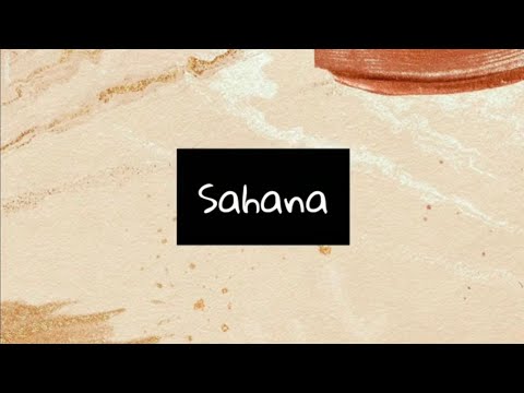 Sahana (lyrics) - Sivaji The Boss