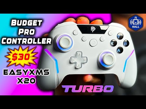 EasySMX X20 Best Pro Controller $30? | Hall Effect + Turbo + Back Buttons
