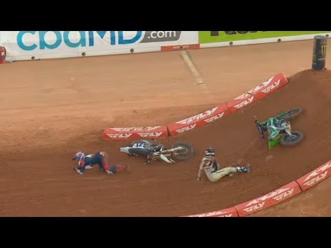AMA 2021 スーパークロス第14戦 アトランタ2 450SXハイライト動画