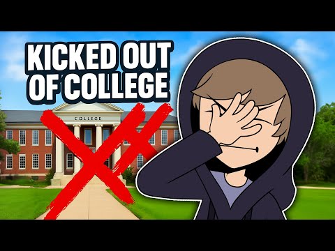 Vom College geflogen