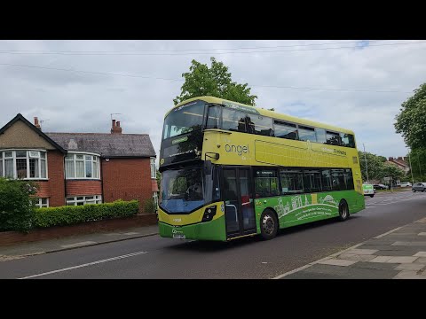 *INSANELY RARE ON THE 51* East Gateshead Orbit 51 - Go North East 6315 - NK67 GMG "Darren Gray"