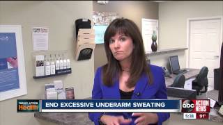 End excessive underarm sweating