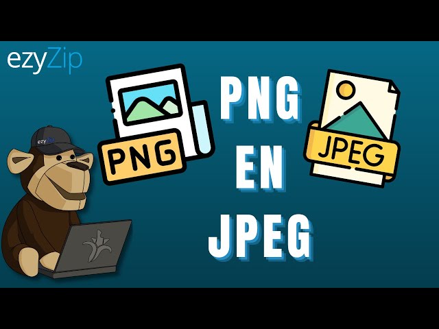 Comment convertir PNG en JPEG en quelques secondes !