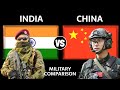 India Vs China Military Power Comparison 2025 China Vs India Military Power 2025