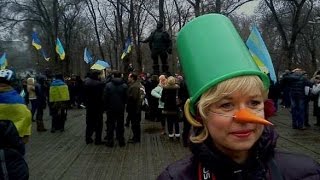 Осторожно! Майдауны. Сито вместо головы. Зоя Ященко-Попрошайка.