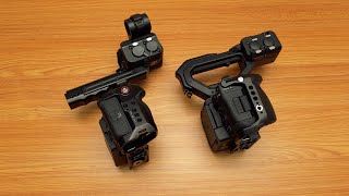 SmallRig Cage Kits for Canon C50 vs Sony FX3