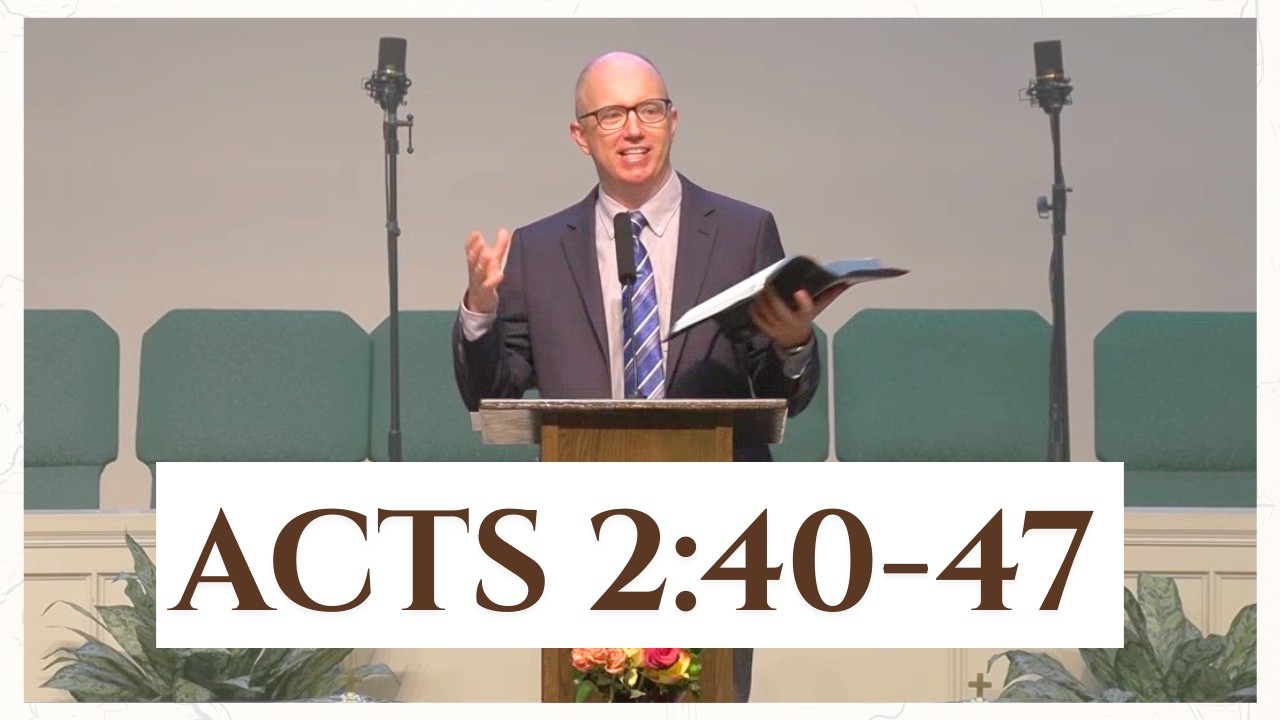 The Spirit Builds Community | Acts 2:40–47 Sermon
