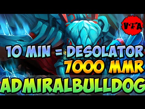 Dota 2 - AdmiralBulldog 7000 MMR Plays Weaver vol #1 - Ranked Match