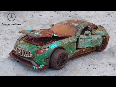 Destroyed Mercedes Benz AMG GT Restoration