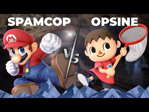 Spamcop (Mario, Wolf) vs Opsine (Villager) | Cave Series #2 Losers Top 8