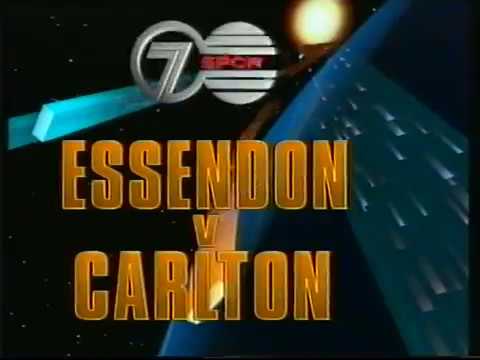1991 Essendon v Carlton - Round 7 - Simon Madden breaks club goalkicking record