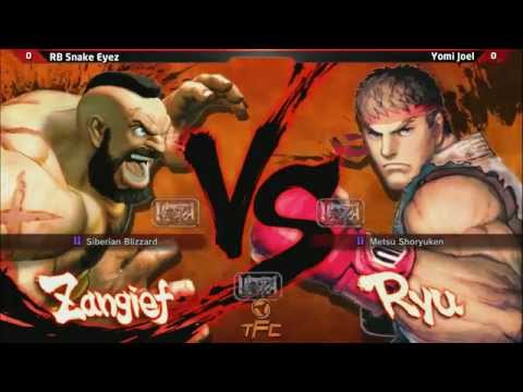 The Fall Classic 2015 - USF4 Semis - RB Snake Eyez (Zangief) vs YOMI Joel (Ryu)