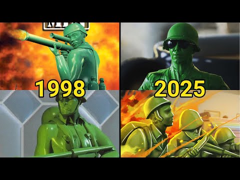 Evolution of Army Men Games (1998-2025)