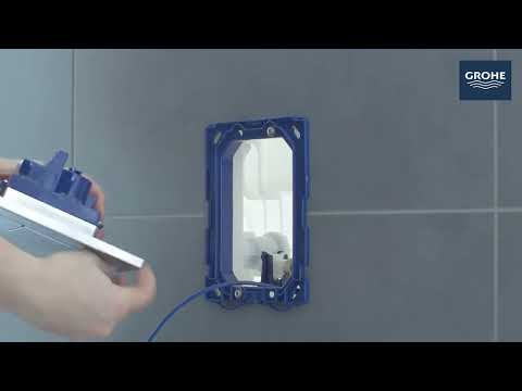 Установка кнопки змиву GROHE з пневматичним керуванням