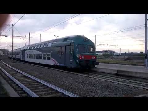 E464 304+5 MDVC+ pilota 2 piani Trenord - Milano Greco 23/05/2016