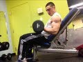 HUGE Bicep Pump!! Teen Bodybuilder